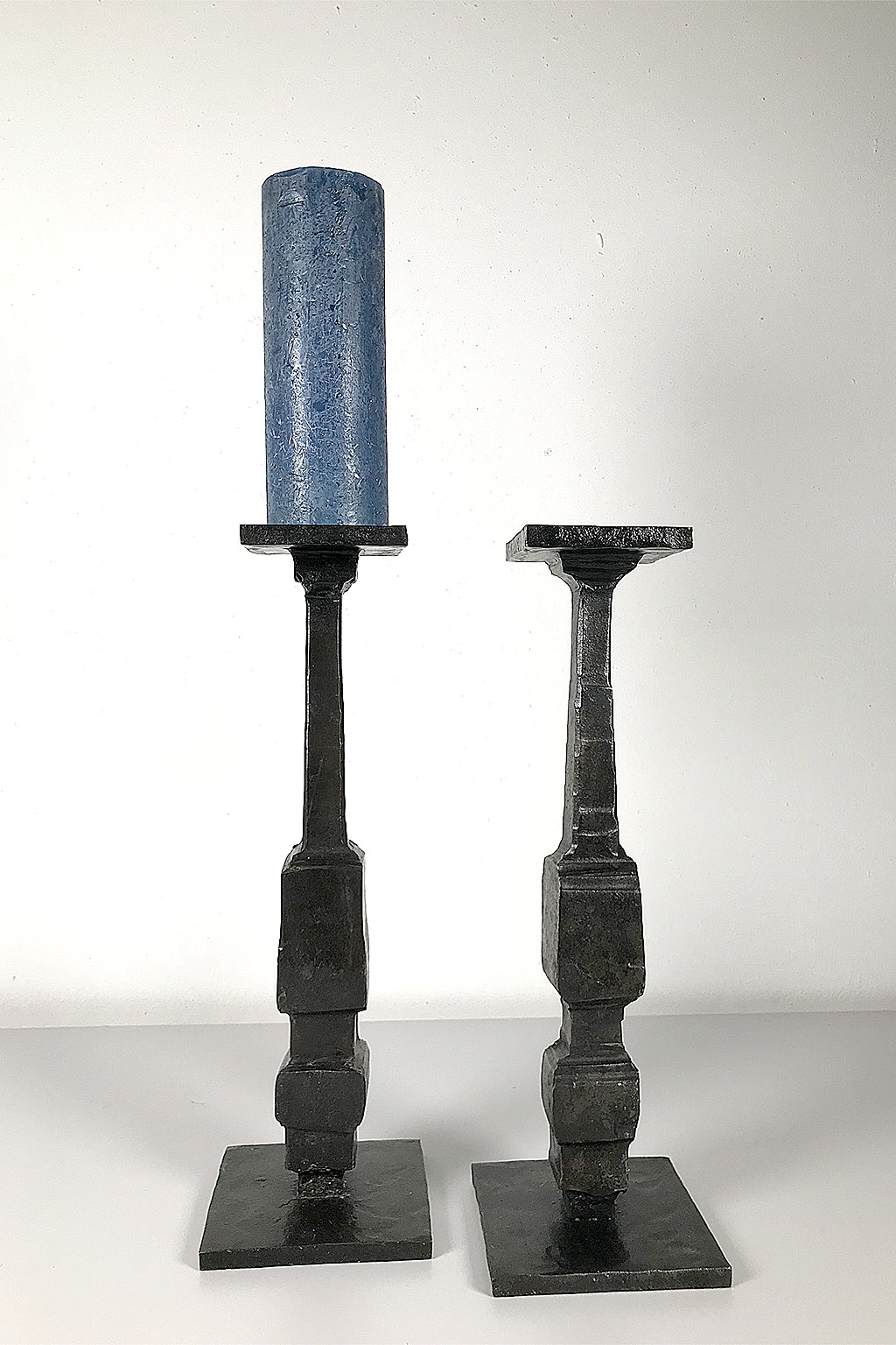 Brutalistic candle holders
