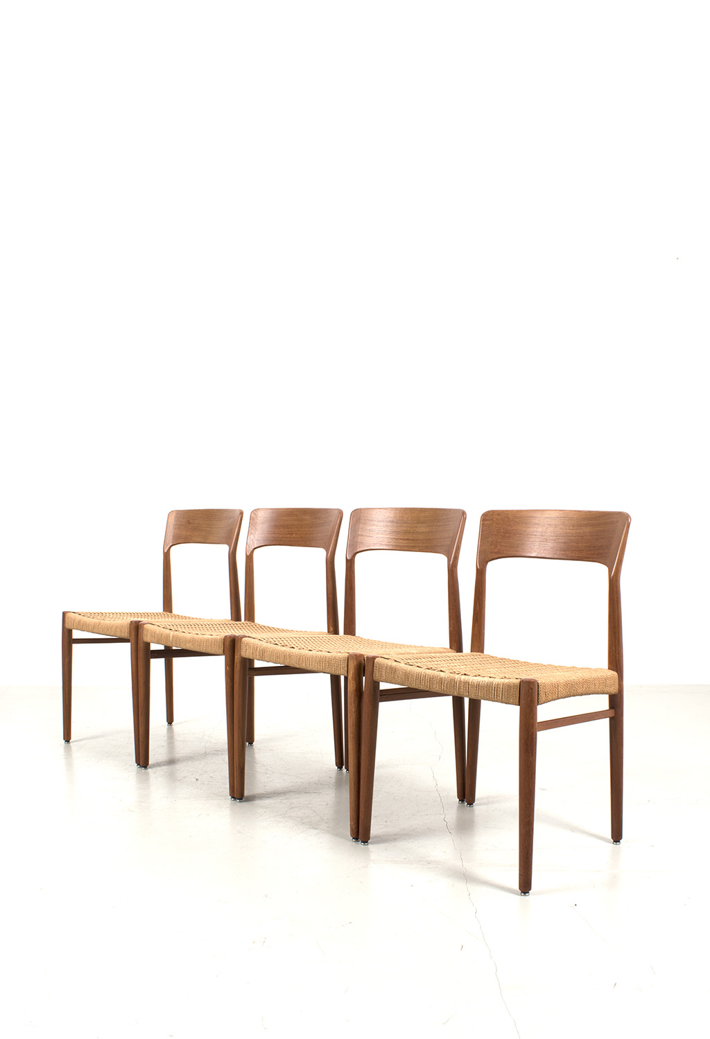 Set of 4 Kai Kristiansen chairs