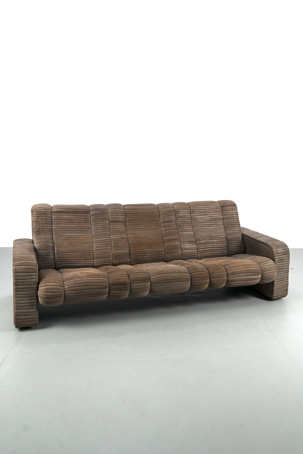 Very rare, Ernst Lüthy leather sofa
