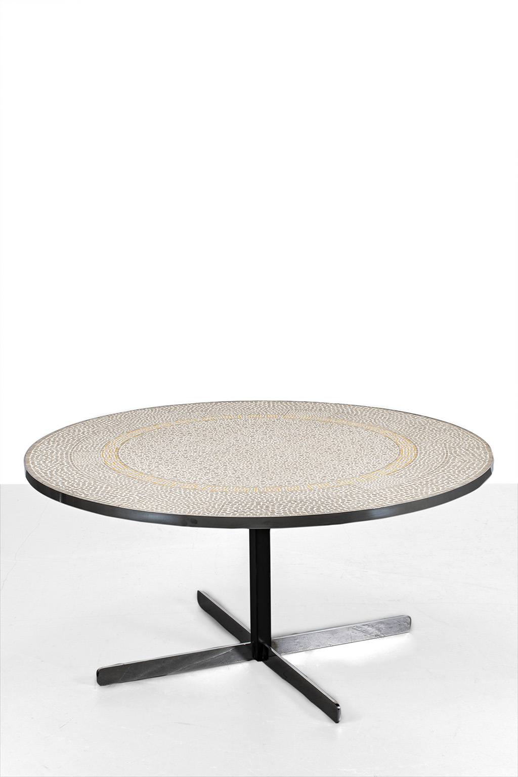 Elegant mosaic coffee table