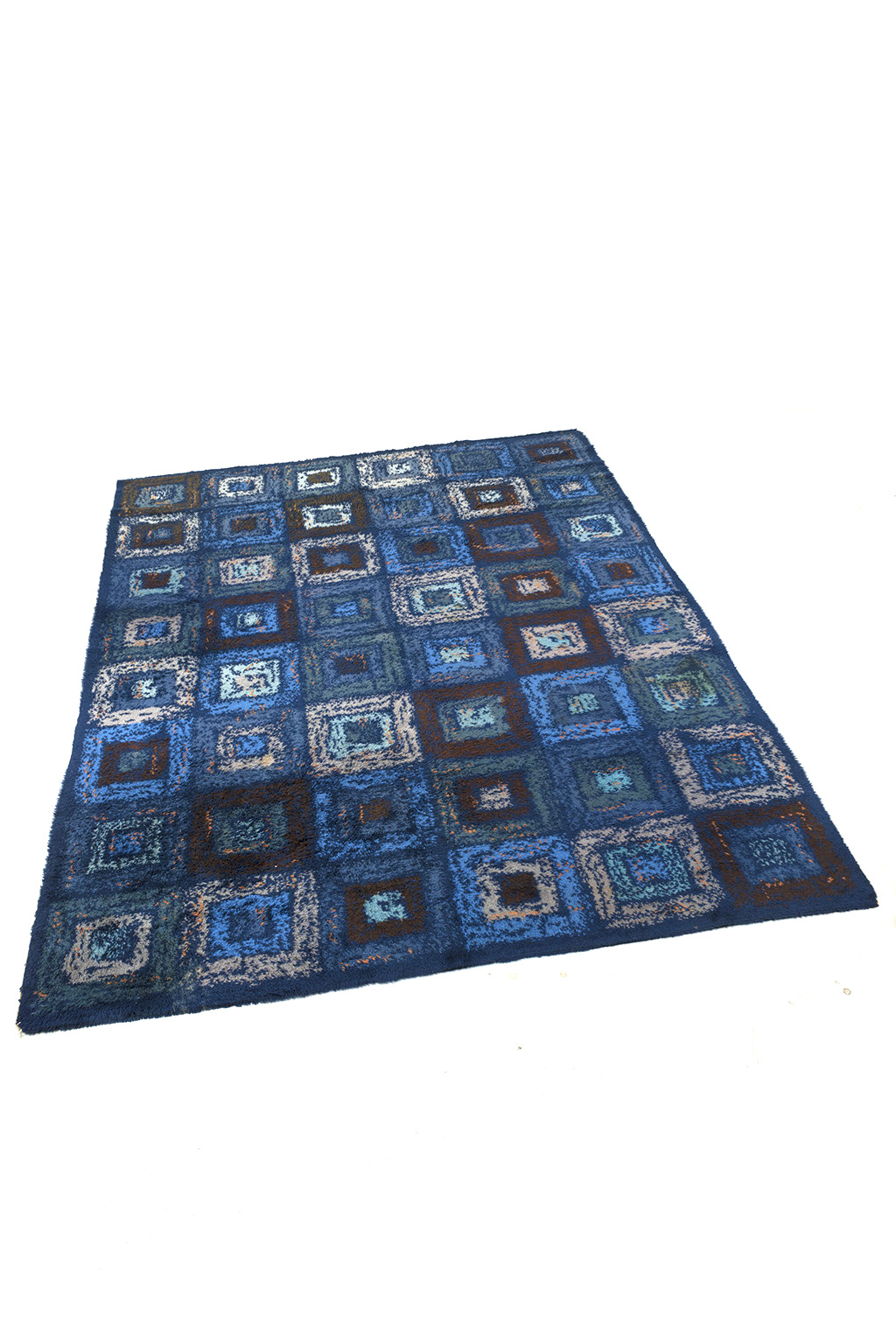 Large blue carpet