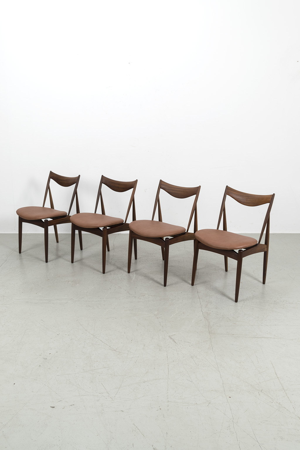 Set of 4 Kurt Østervig chairs