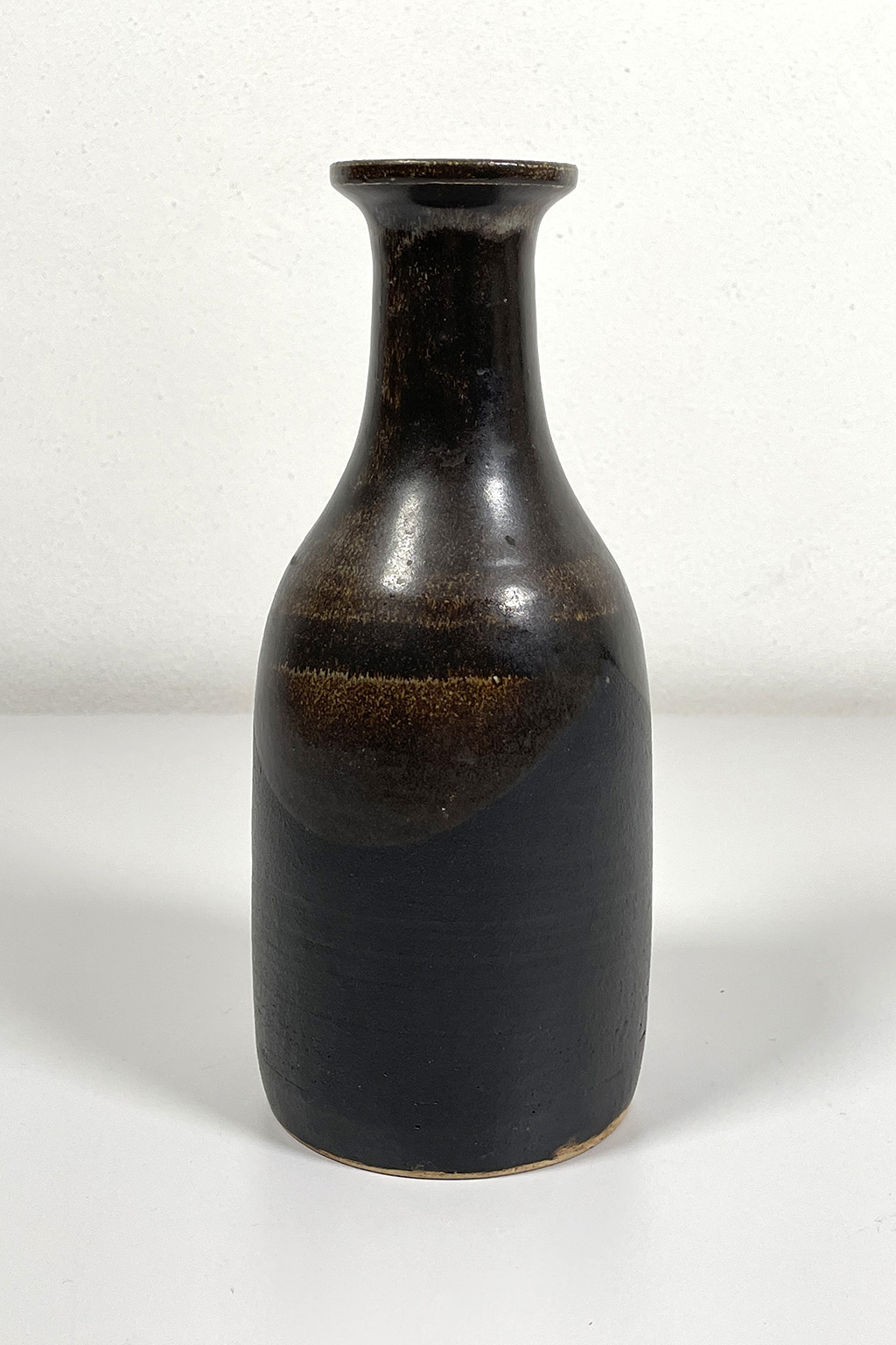 Signed bottle-shaped vase