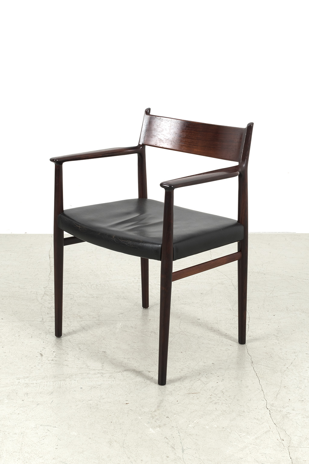 Vintage Danish leather chair