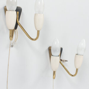 Set of 2 wall lamps