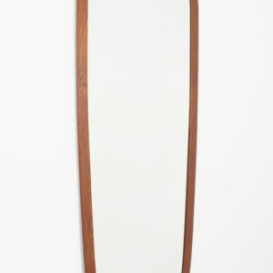 Fraaie teak spiegel