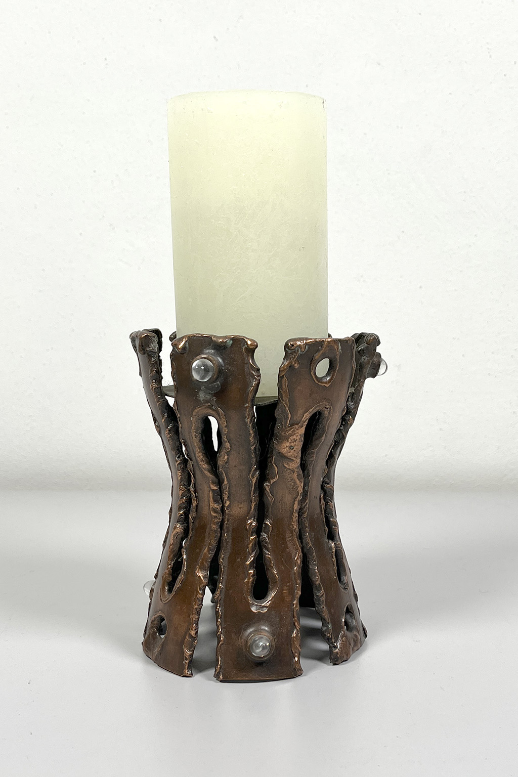 70742 Bronskleurige kandelaar 01