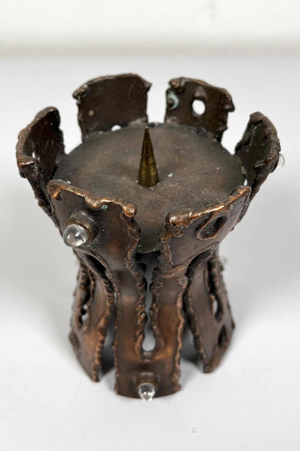 70742 Bronskleurige kandelaar 02