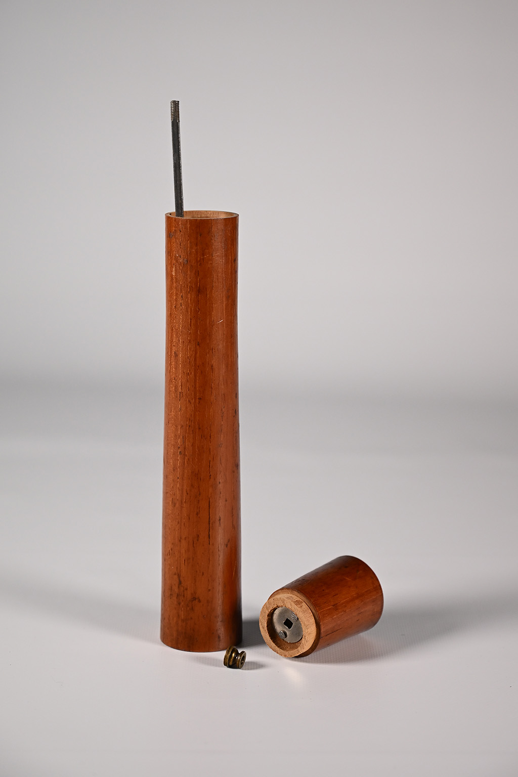 72149 Vintage teak pepermolen 06