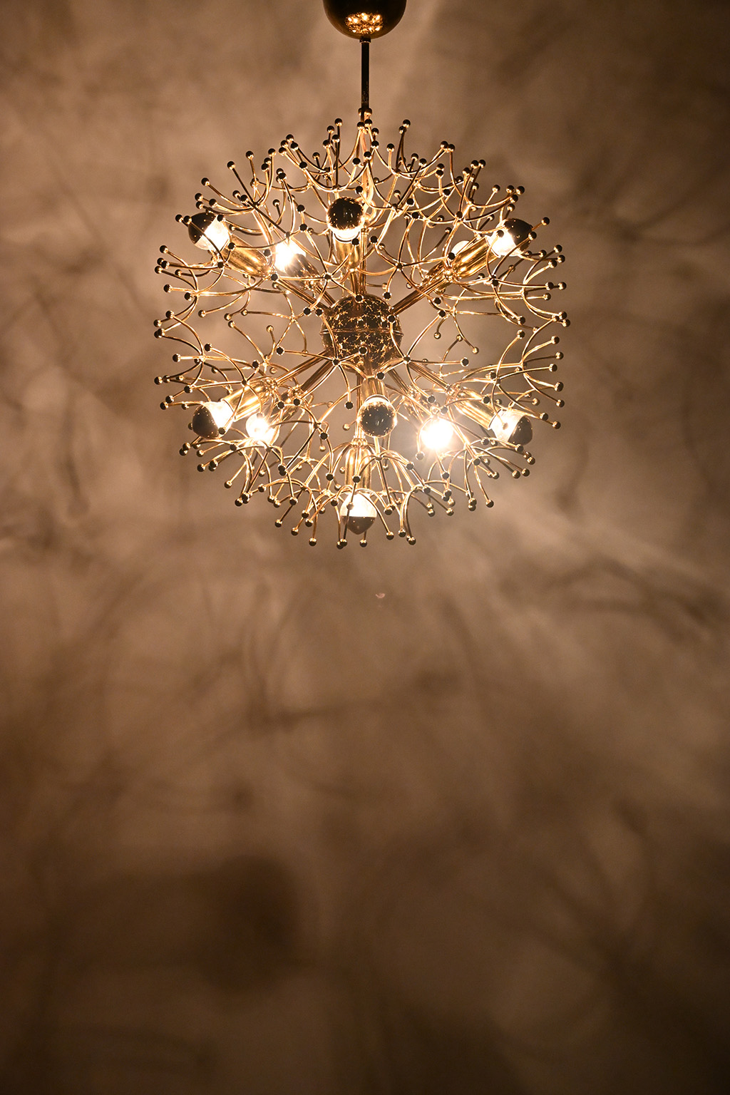 72045 Sputnik lamp goud 05